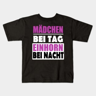 Einhorn Mädchen Geschenk lustiger Spruch Frauen Kids T-Shirt